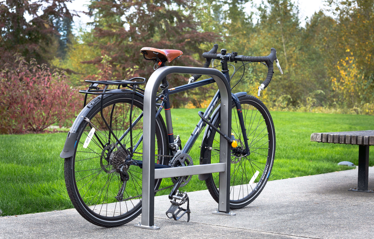ADA-Compliant Tofino™ No Scratch® Bike Rack - Sportworks - Shop Online